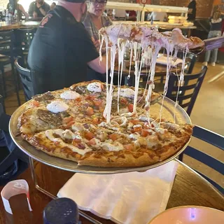 Chicken Bacon Ranch Pizza