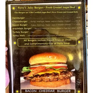 Burgers Menu Mac&apos;s Restaurant (s Cumberland Ave/W Higgins Rd)Park Ridge IL Small Busy Breakfast &amp; Lunch Place. Simple Great Food!Cash Only!