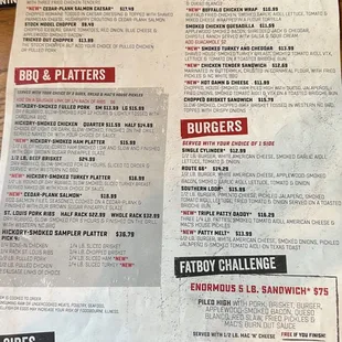 Menu - Main Courses