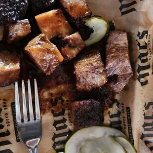Brisket burnt ends