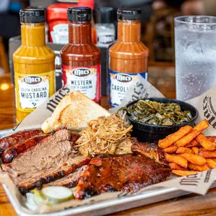 a barbecue platter