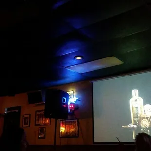 Karaoke on a Saturday night!!