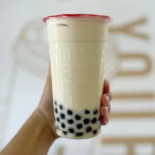 Chi-Chi Green Tea with boba