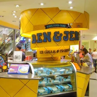 the inside of the store