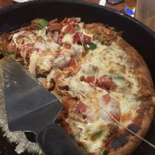 Politician pizza.  Medium