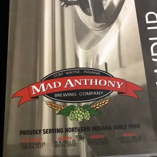 Mad Anthony in Warsaw Indiana