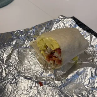 The Jimmy Burrito (w/bacon)