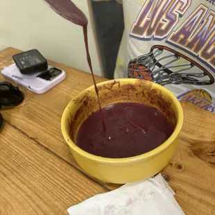 Açaí Bowl. Horrible.
