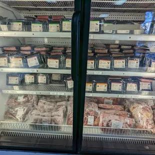 Frozen meat