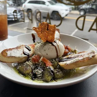 Gnocchi with burrata