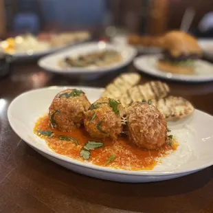 Mad Capper famous meatballs can not be beat.
