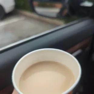 Hot quad toasted marshmallow latte