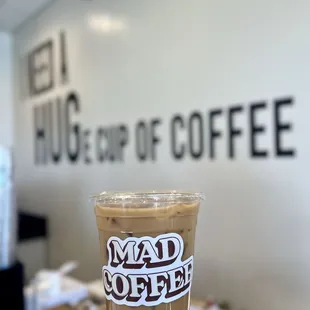 Madagascar vanilla latte