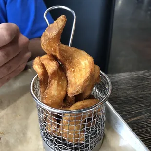 Great fries with burger!