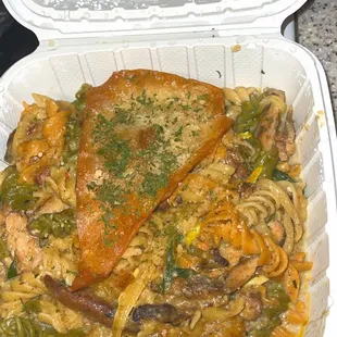 Rasta Pasta with Chicken