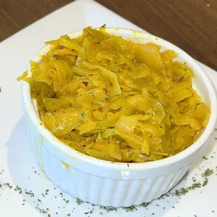 The Delicious  Curry Curried Cabbage