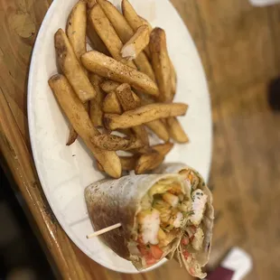 Jumbo Shrimp Wrap