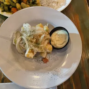 Yucca appetizer