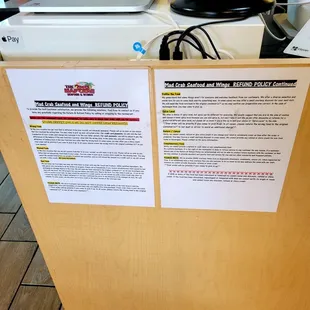 Sept 2021: No monetary returns-- "store credit only"