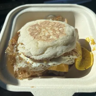 Breakfast Sausage Smash