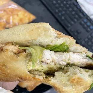 The Tuscan chicken sandwich of deliciousness!