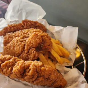 Chicken stripes