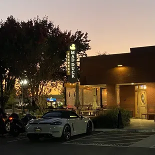 The entrance
