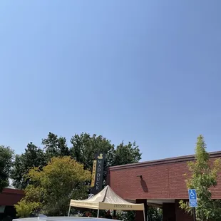  car parked in front of a building