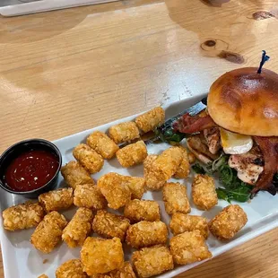 Chicken and Brie sandwich