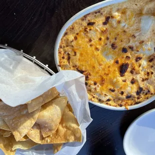 This was a buffalo ranch cheese dip. It was delicious one out of 10 a 10 for sure.