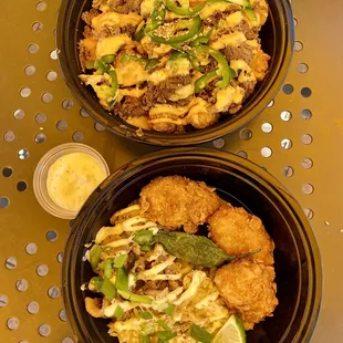 student combo, bulgogi tater tots