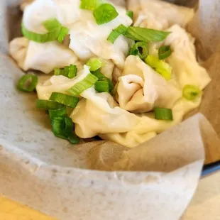 Thai chili wonton