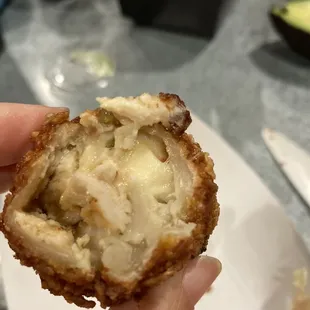 Chicken and Mac dumpling