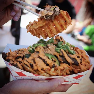 Bulgogi Waffle Fries