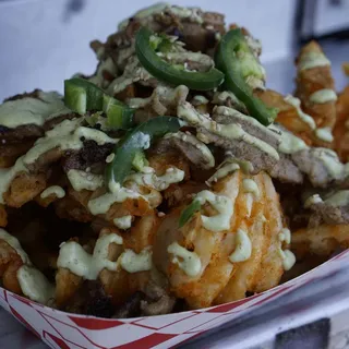 Pork Belly Waffle Fries