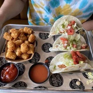 Fried Chicken Tacos