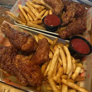 5 Vegetarian Chicken & Fries