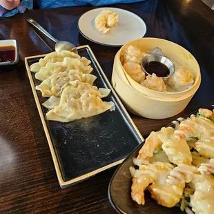 Galbi mandu &amp; shumai