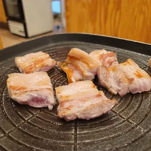 grilled fish, food
