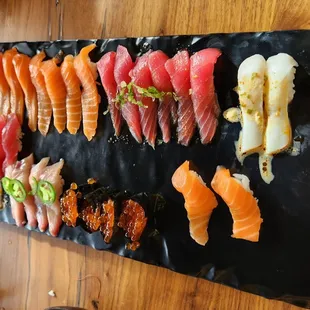 sashimi, sushi, food, sushi and sashimi