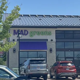 the front of the store