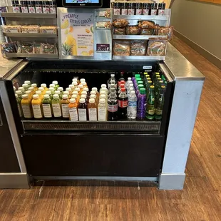 Their smoothies are made fresh daily.