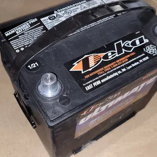 this is a picture of a new battery