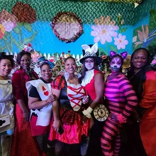 Mad Hatter tea party...so much fun, absolutely amazing.