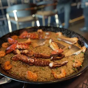 Seafood Paella