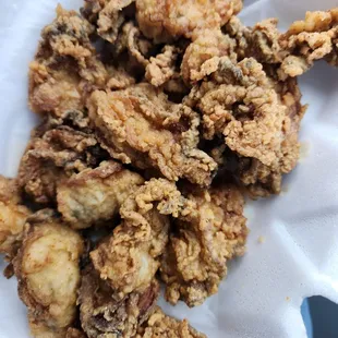 chicken wings and fried chicken, food