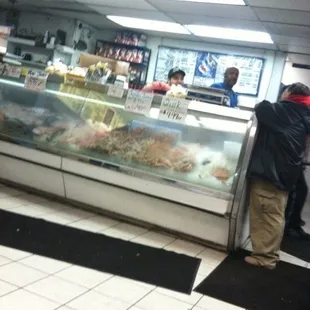 interior, bagels