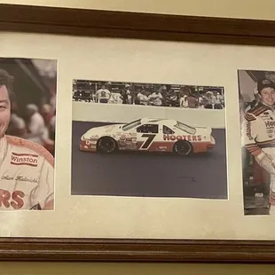 Pictures in the back