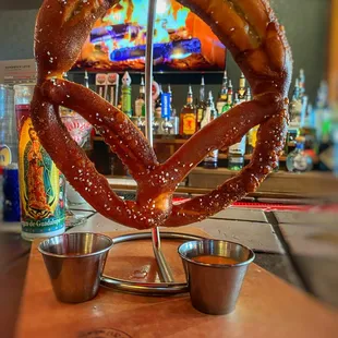 GIANT Bavarian Pretzel - delicious
