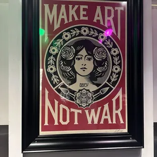 Walls covered with cool stuff